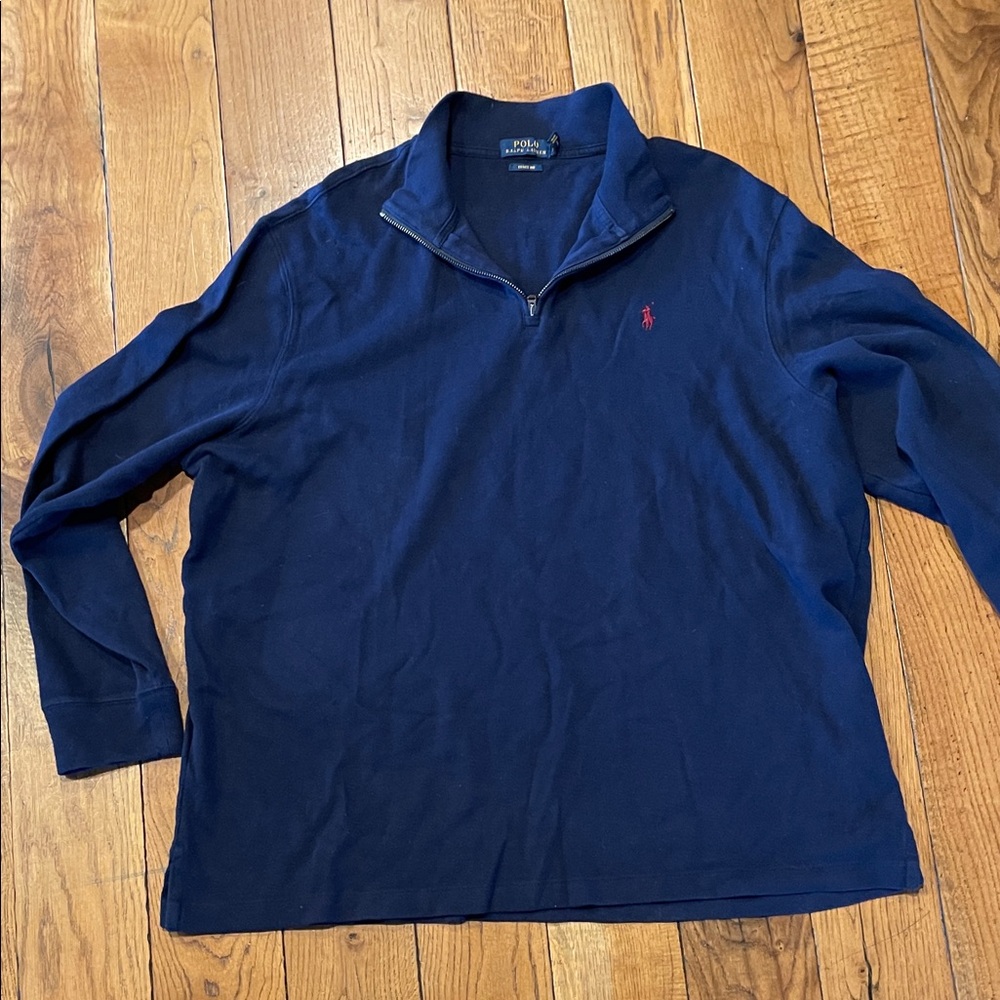 Polo by Ralph Lauren Men's Deep Blue Pullover 2x